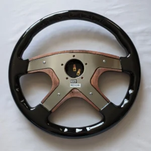 RAPTOR 15" BLACK WOOD STEERING WHEEL - FACTORY SECOND